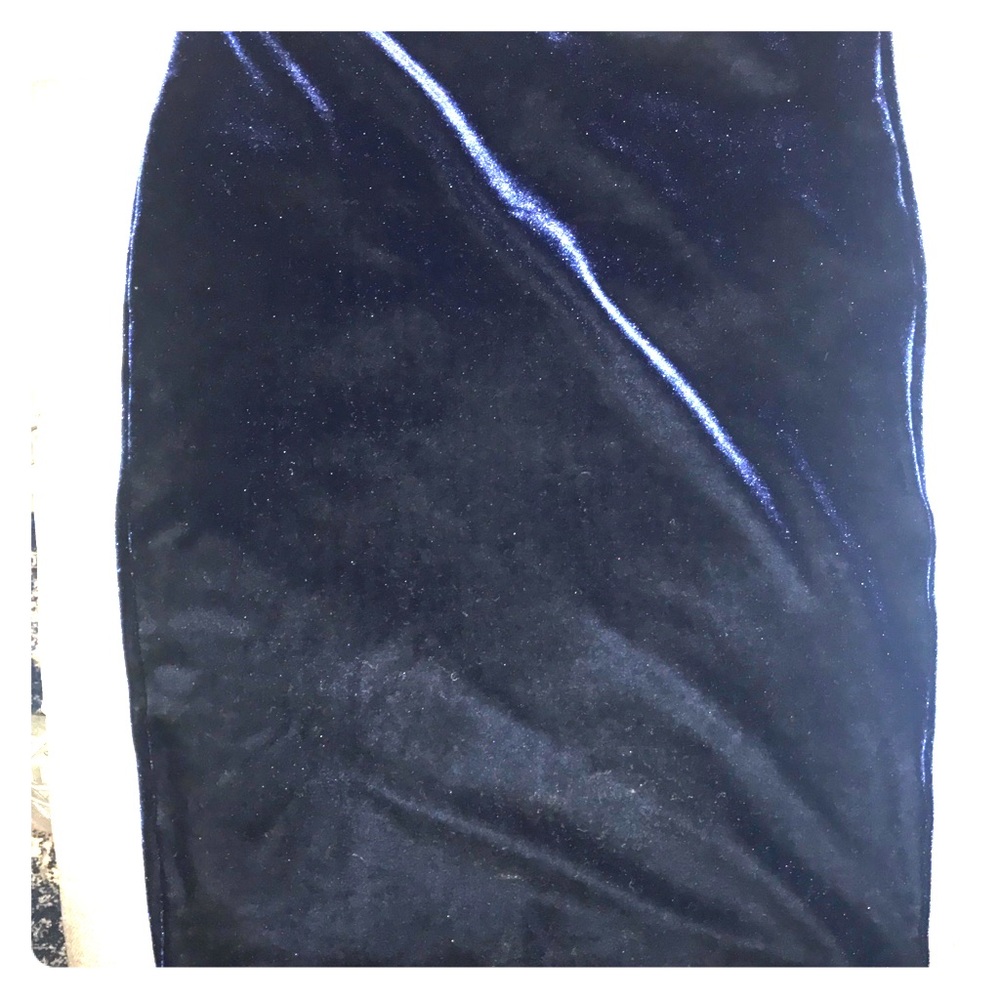 American Apparel velvet pencil skirt
